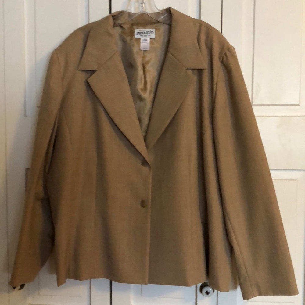 Tan blazer